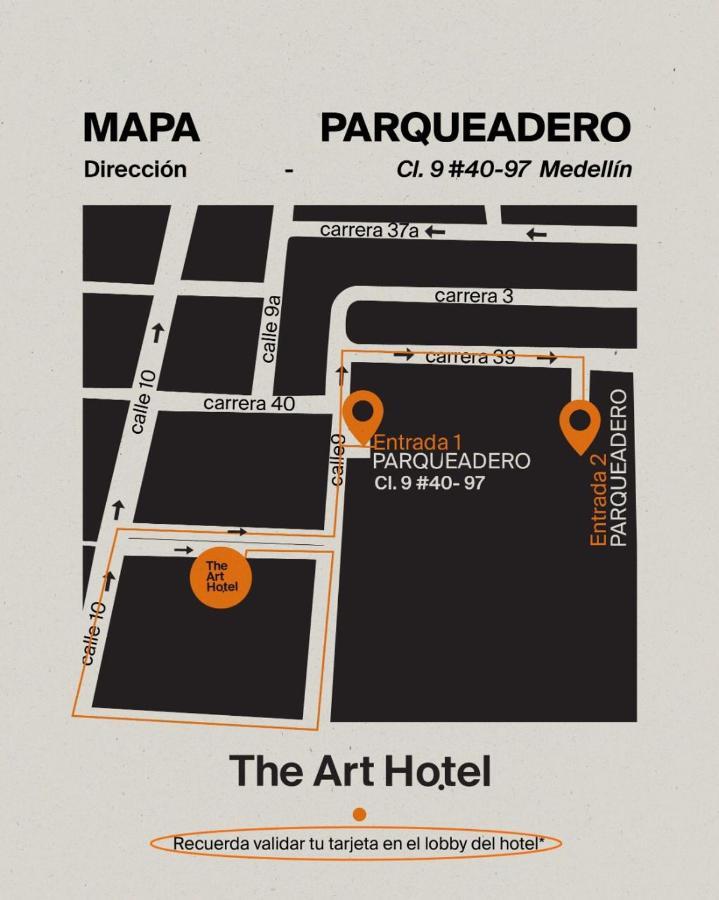 The Art Hotel Medellin Luaran gambar